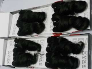100% HUMAN HAIR WEAVE 8 FRENCH TWIST WEAVE TRACK EXTENSIONS  2PACKS 