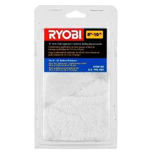 Ryobi 10 In. Wax/Polisher Bonnet 4700100 at The Home Depot 
