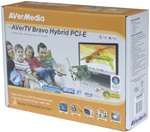 AVerMedia AVerTV Bravo Hybrid TV Tuner PCI Express Card   ATSC, NTSC 