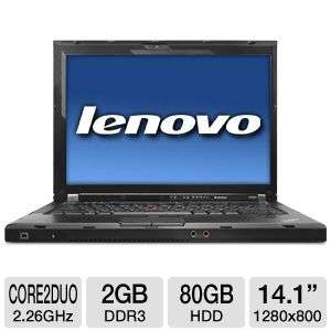 Lenovo ThinkPad R400 Notebook PC   Intel Core 2 Duo 2.26GHz, 2GB DDR3 