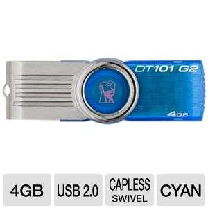 Kingston 101 DT101G2/4GBZ DataTraveler G2 Flash Drive   4GB, USB 2.0 