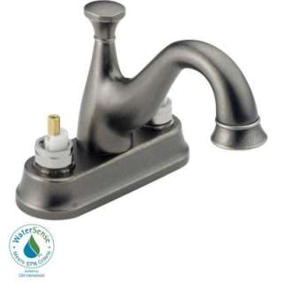   High Arc Bathroom Faucet in Aged Pewter 2540 PTLHP 