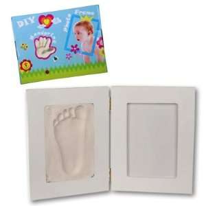 Bilderrahmen für Gipsabdruck DIY   Handprint inkl. Gips  
