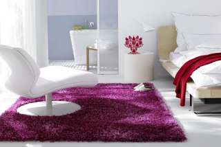 Schöner Wohnen Hochflor Teppich Touch pink  
