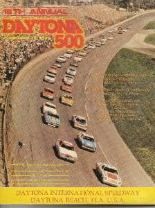 1976 Daytona 500 Official Race Program Nascar  