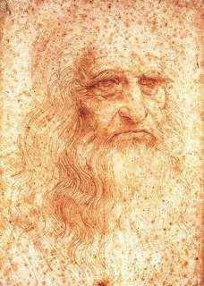Self Portrait Leonardo Da Vinci oil painting repro  