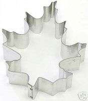 Oak Tree Leaf Fall Autumn Thanksgiving TIN Cookie Cutter Leaves   New 