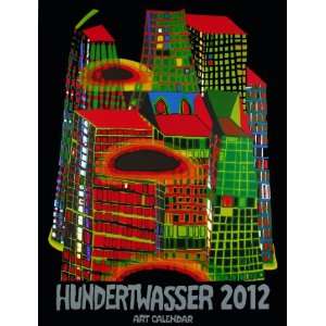 Großer Hundertwasser Art Calendar 2012: .de: Friedensreich 