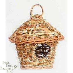 Prevue Pet Products Thatched Hut Bird Nest  