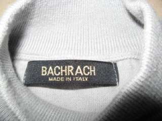 NWOT BACHRACH Made in Italy 100% cotton SWEATER L  