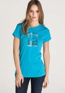 BURTON Her Logo Tee VII frontlineshop T Shirt Top blau  
