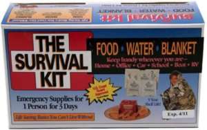 The Ultimate Survival Kit. Protection from Disaster  