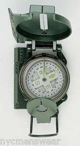 OLIVE DRAB MILITARY MARCHING COMPASS  