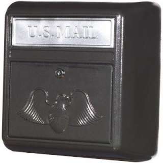   Mailboxes Federal Steel Wall Mount Mailbox MB688B 