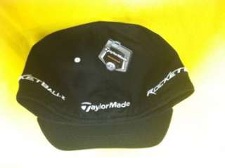 NEW 2012 TaylorMade RBZ HIGH CROWN Rocketballz Fitted Hat BLACK L/XL 