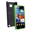 New Black Green Hybrid Hard Cover Case For Samsung Galaxy S2 II i9100 