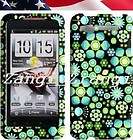 New Hypnotic Design Hard Rubberized Case Cover for HTC Merge 6325