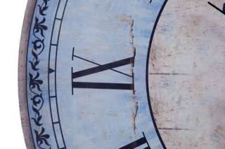 Riesige XL 60cm Holz Wanduhr GRANDE PLACE Antik Uhr Uhren Küchenuhr 