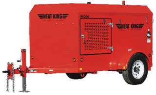 Heat King HK300   Ground Heater for Thaw and Cure Concrete E3000 E1100 
