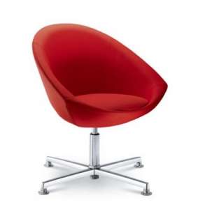 LD Seating MANGO F30 Designer Lounge Sessel vollgepolstert. Drehsessel 