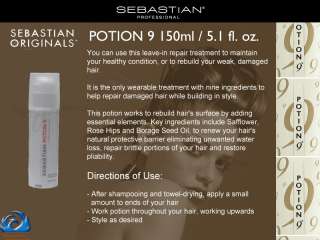 Sebastian Originals POTION 9 Wearable Treatment 5.1oz  