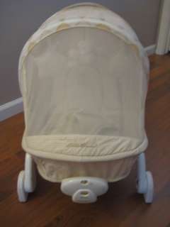 PERFECT!! Baby Bouncer EDDIE BAUER Vibrating Soothing Sounds Comfort 