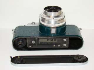 ZENIT C Green body Old Russian 35mm SLR Camera, Early model  