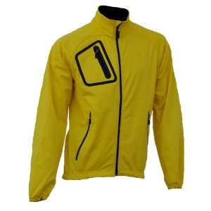   Trosen Bike Jacket Laufjacke Softshell Jacke, gelb, Größe S bis XXL