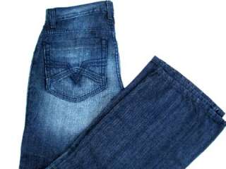 INC International Concepts Mens Rio Low Rise Boot Cut Jeans 30W 30L 