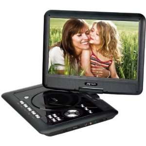 Tragbarer DVD Player JAY tech 1218R mit DVB T Empfänger und 33,8 cm 