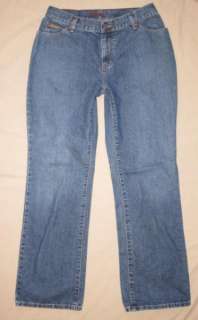 Womens Eddie Bauer size 10 bootcut denim jeans  