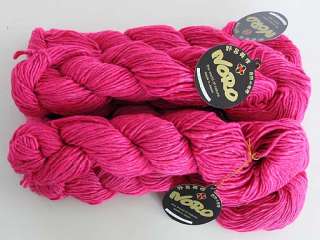 Noro Cash Iroha #102 Yarn Silk Cashm   10sk Hot Pink  