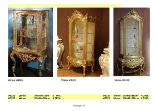 Katalog Venezianischer Barock Stilmöbel Barock Möbel  