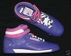 Womens Reebok Classic Freestyle Hi Sporty Purple shoes