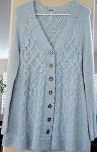 NWT Free People Branch Cable Cardigan/XS/$128  