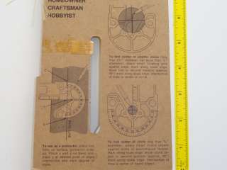   Square No.46 101 1979 NOS New Carpenters Wood Turners Tool  