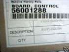 New microwave control board part no. 56001288
