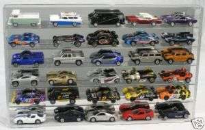 Hot Wheels 164 Model Cars Display Case Holds 30   New  