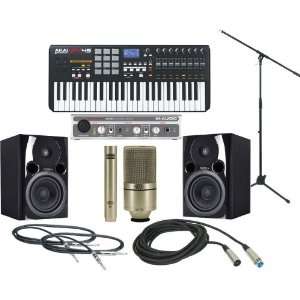  Akai Professional MPK 49 Recording Package: Musical 