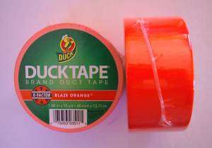 Colored Duck Tape Selected Colors Lot of 3 Rolls  