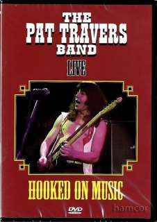 The Pat Travers Band Live Hooked on Music Concert DVD 