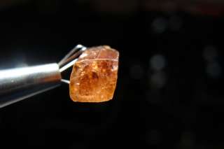 11c Natural Golden Orange Imperial Topaz Crystal Mineral Display 