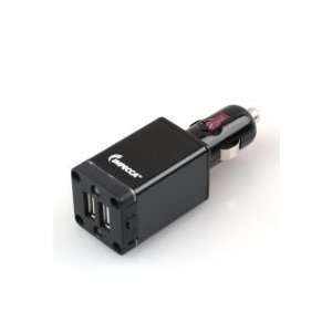  New USB102L 10 Watt Dual USB Car Adapter with LED 