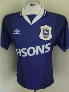 Vintage Shirt Ipswich Town 1994/95 (M) Home Umbro Maglia Jersey 
