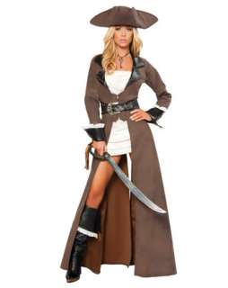   Sexy Deluxe Pirate Captain Costume  Sexy Pirate Halloween Costumes