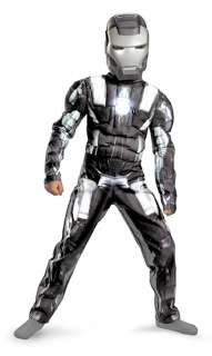 Iron Man 2 (2010) Movie   War Machine Classic Muscle Child Costume 