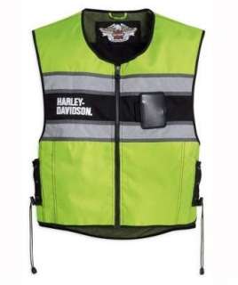  Harley Davidson® Mens Hi Vis Vest. 3MTM ScotchliteTM 