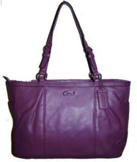  Gallery Leather Large East West Tote Bag 17722 Lilac Purple Clothing