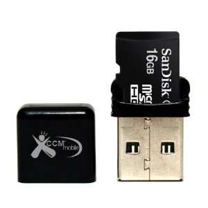   Flash Memory USB Card Reader (Black)