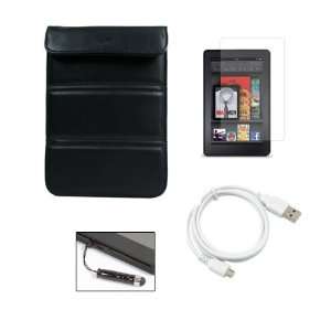   Screen Protector and Micro USB Cable and Kindle Fire Small Stylus